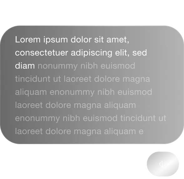 Interfaccia chatbot con messaggio di testo descrittivo, progettata per la fruizione di contenuti culturali.